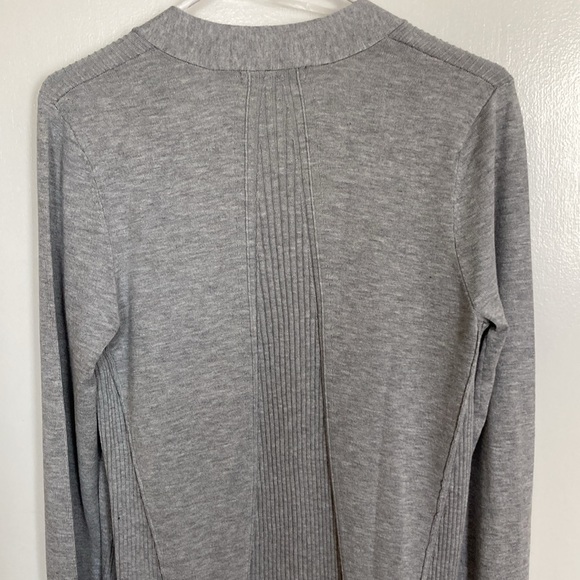 Love Ellie Samantha Rib Gray Cardigan. Size, S - Picture 4 of 8